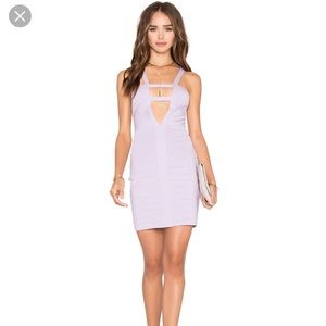 Bodycon Lavender NBD dress new with tags